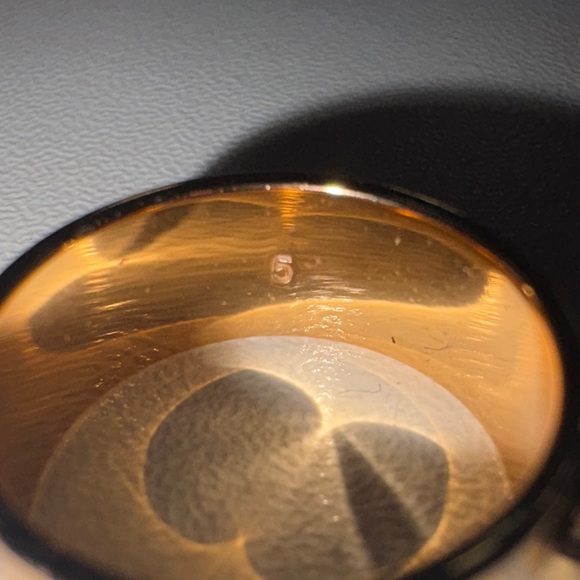 Tory Burch Gold Ring with Iconic Emblems - Picture 2 of 2